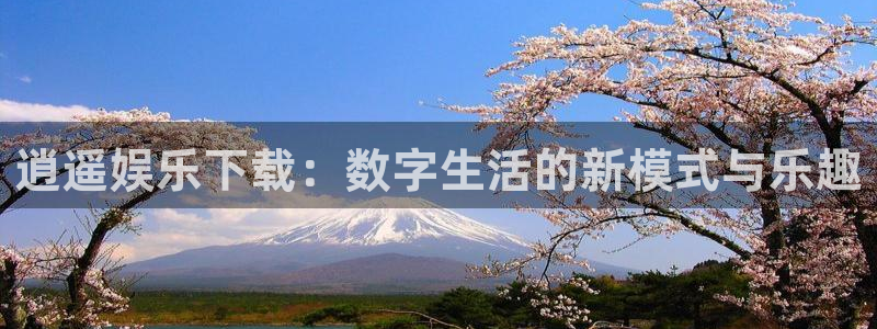 杏宇娱乐：逍遥娱乐下载：数字生活的新模式与乐趣